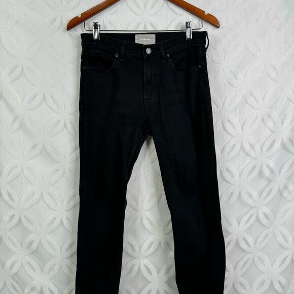 Everlane Black Mid Rise Ankle Skinny Jeans Size 27 - Picture 3 of 8